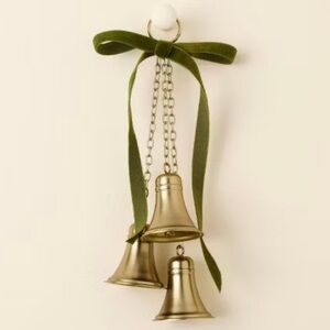 Decorative Brass Bell Christmas Dangler Antique Finish - Hearth&Hand w/Magnolia